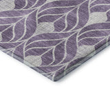 Dalyn The Reserve TR10 Plum Rug corner detail