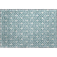Dalyn The Reserve TR10 Teal Rug rectangular rug