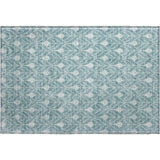 Dalyn The Reserve TR10 Teal Rug rectangular rug
