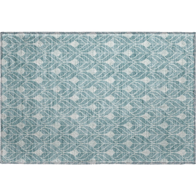 Dalyn The Reserve TR10 Teal Rug rectangular rug