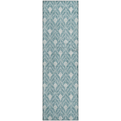 Dalyn The Reserve TR10 Teal Rug runner rug