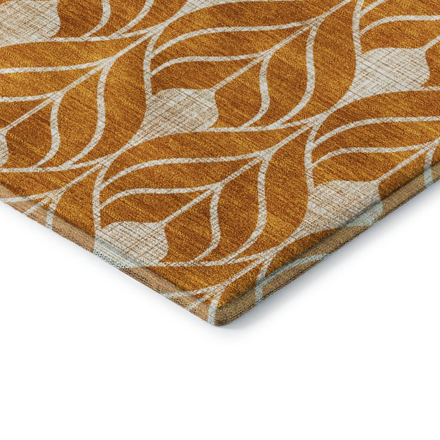 Dalyn The Reserve TR10 Terracotta Rug corner detail
