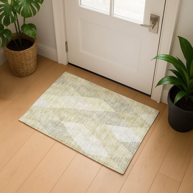 Dalyn The Reserve TR11 Beige Rug shown in a room