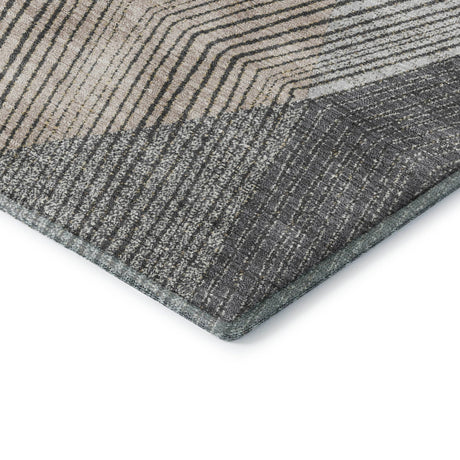 Dalyn The Reserve TR11 Charcoal Rug corner detail