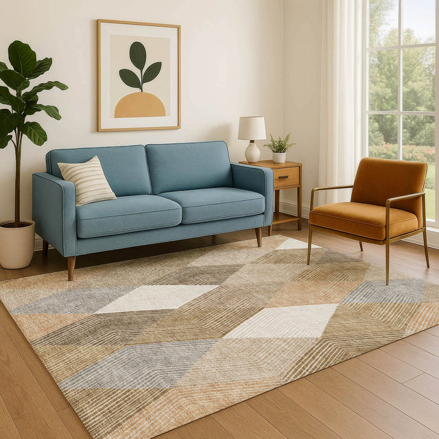 Dalyn The Reserve TR11 Copper Rug shown in a room