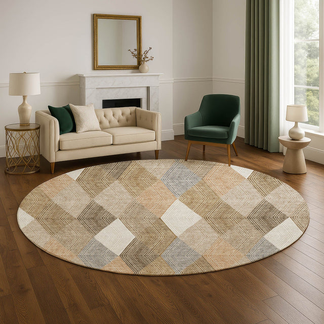 Dalyn The Reserve TR11 Copper Rug shown in a room