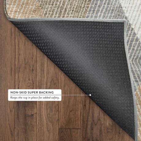 Dalyn The Reserve TR11 Copper Rug backing detail