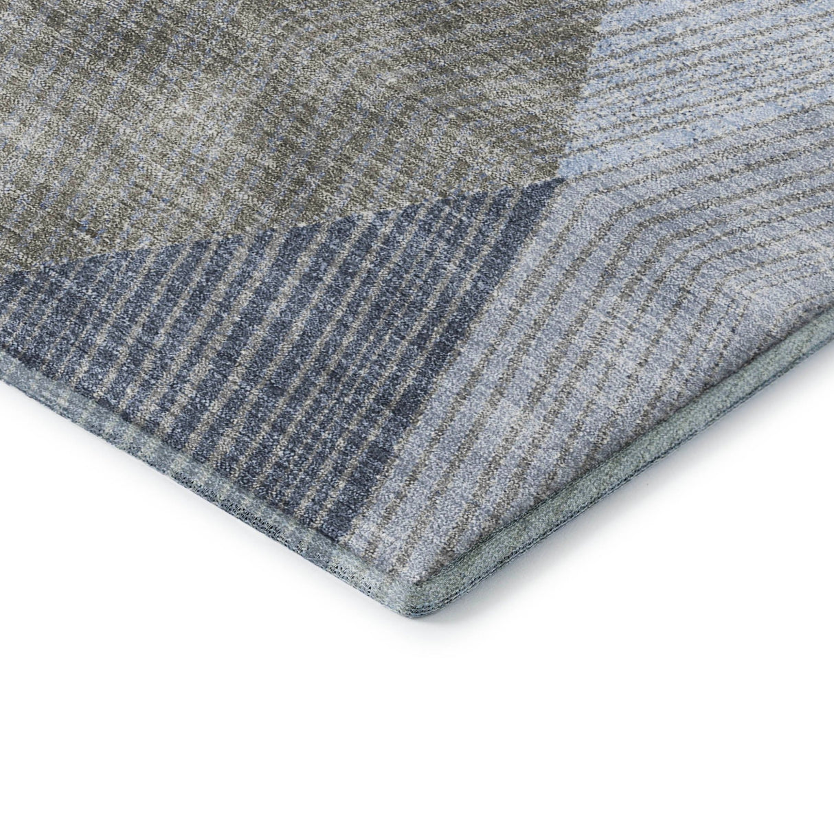 Dalyn The Reserve TR11 Denim Rug corner detail