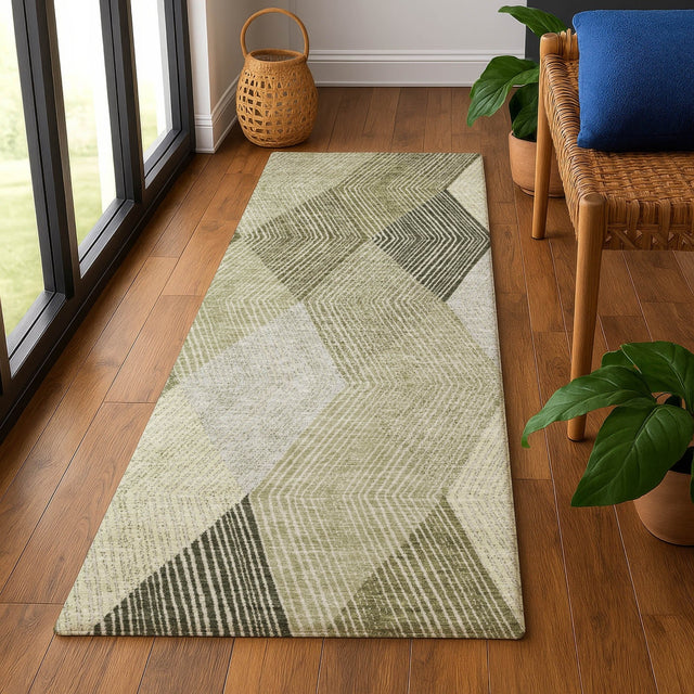 Dalyn The Reserve TR11 Fern Rug shown in a room