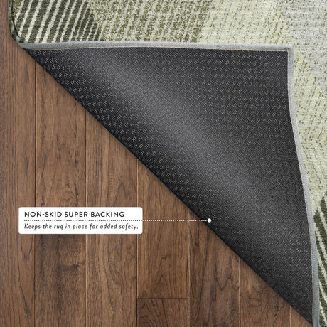 Dalyn The Reserve TR11 Fern Rug backing detail