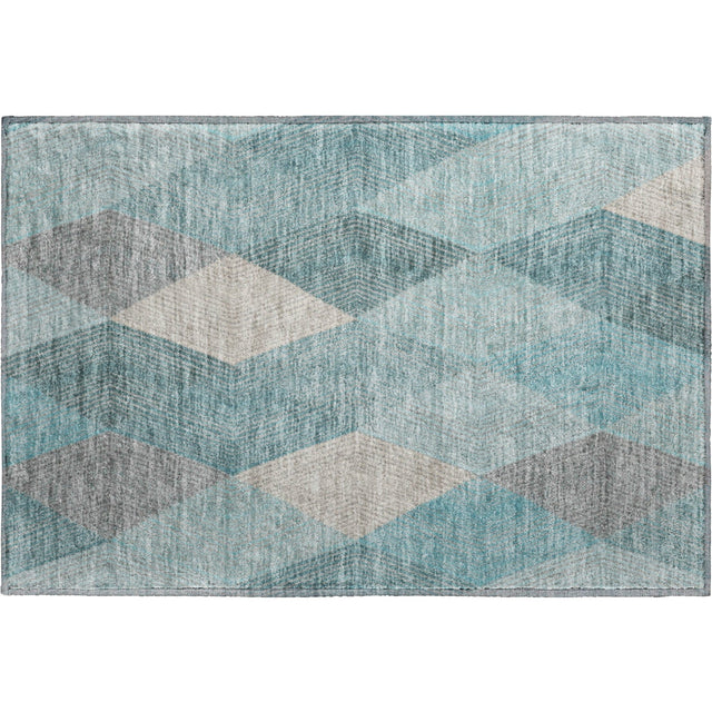 Dalyn The Reserve TR11 Turquoise Rug rectangular rug