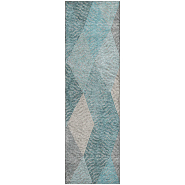 Dalyn The Reserve TR11 Turquoise Rug runner rug