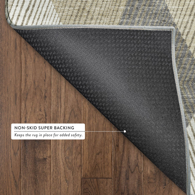 Dalyn The Reserve TR11 Wheat Rug backing detail