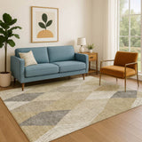 Dalyn The Reserve TR11 Wheat Rug shown in a room