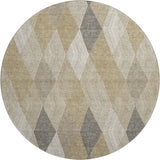Dalyn The Reserve TR11 Wheat Rug round rug