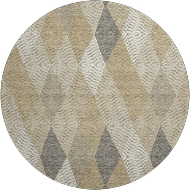 Dalyn The Reserve TR11 Wheat Rug round rug