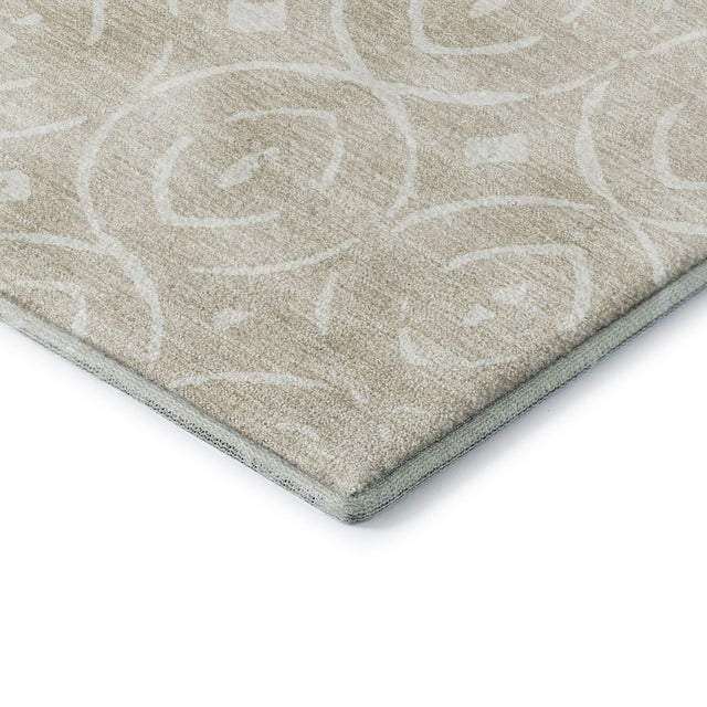 Dalyn The Reserve TR12 Beige Rug corner detail