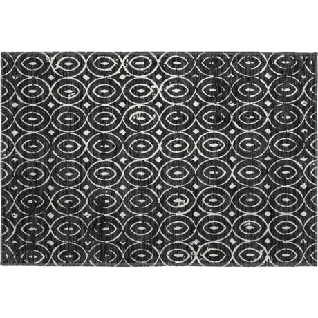 Dalyn The Reserve TR12 Black Rug rectangular rug