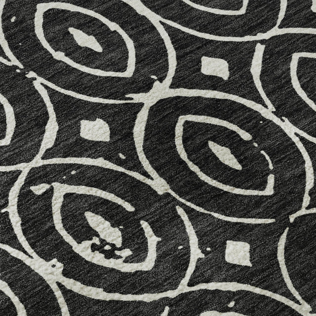 Dalyn The Reserve TR12 Black Rug color swatch