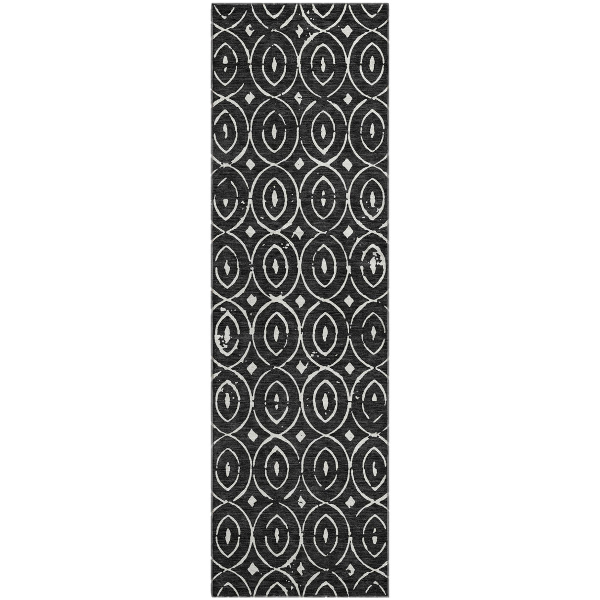 Dalyn The Reserve TR12 Black Rug runner rug