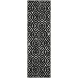 Dalyn The Reserve TR12 Black Rug runner rug