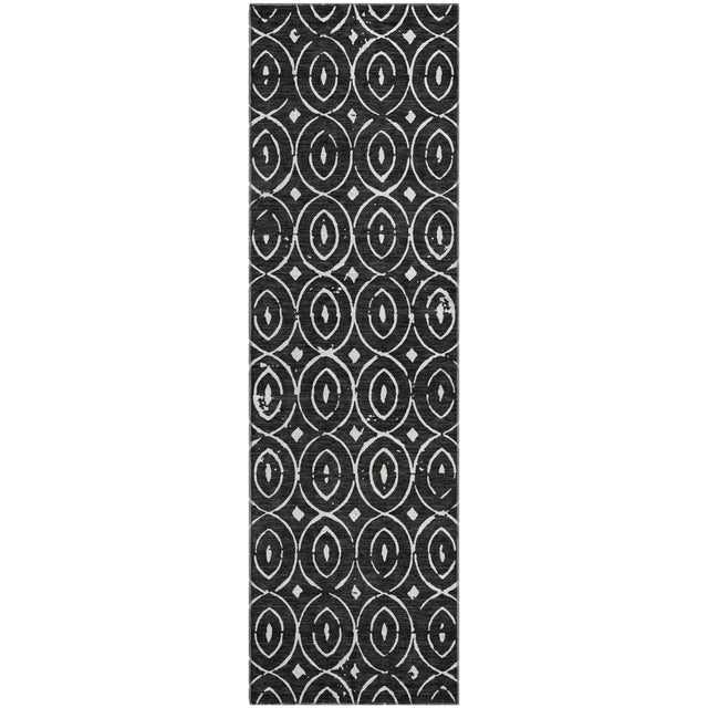 Dalyn The Reserve TR12 Black Rug runner rug