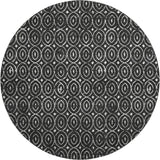 Dalyn The Reserve TR12 Black Rug round rug