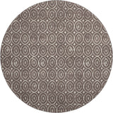 Dalyn The Reserve TR12 Brown Rug round rug