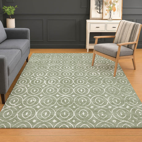 Dalyn The Reserve TR12 Fern Rug shown in a room