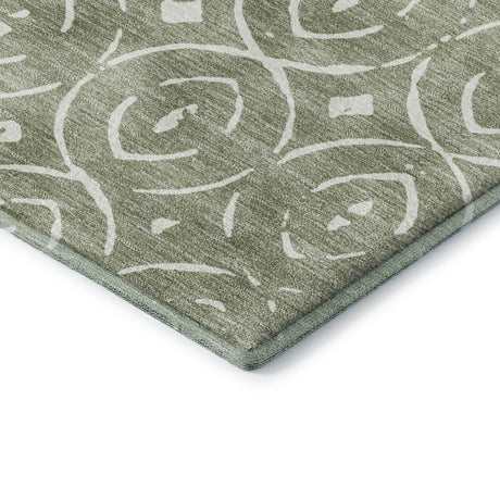 Dalyn The Reserve TR12 Fern Rug corner detail
