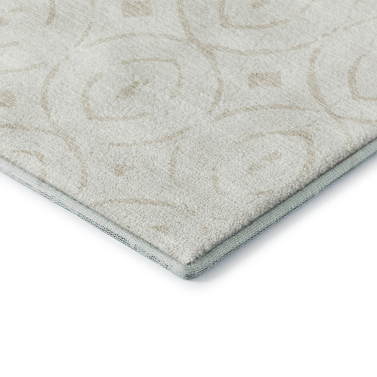 Dalyn The Reserve TR12 Ivory Rug corner detail