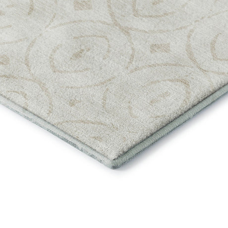 Dalyn The Reserve TR12 Ivory Rug corner detail