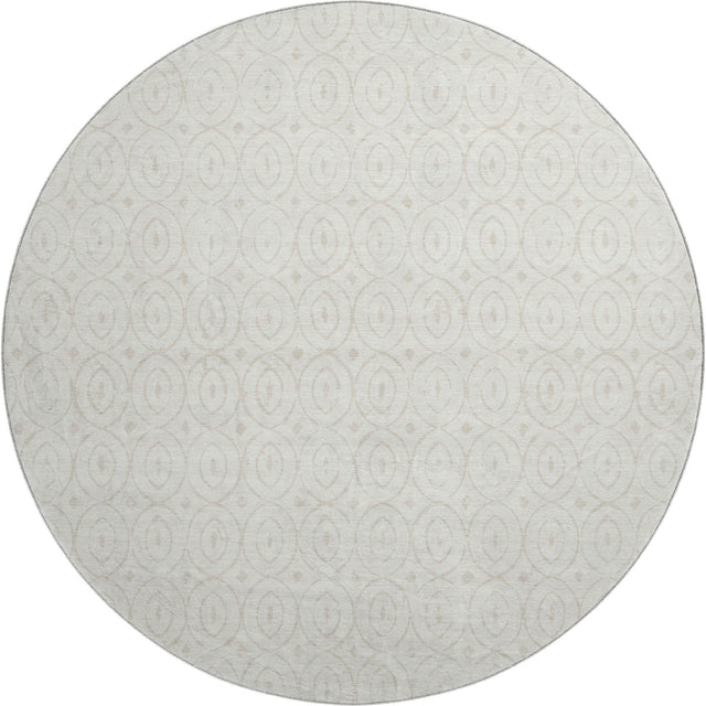 Dalyn The Reserve TR12 Ivory Rug round rug