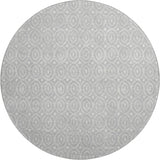 Dalyn The Reserve TR12 Silver Rug round rug