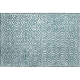 Dalyn The Reserve TR12 Turquoise Rug rectangular rug