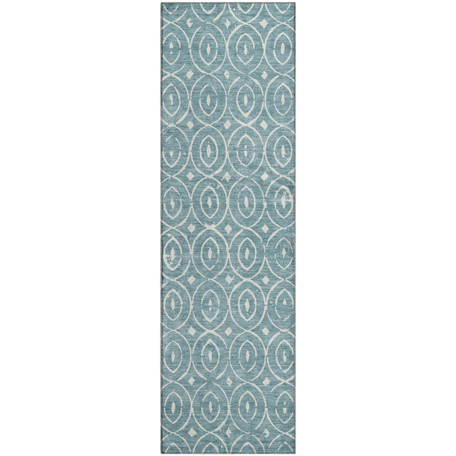 Dalyn The Reserve TR12 Turquoise Rug runner rug