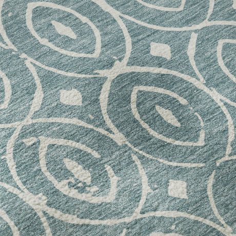 Dalyn The Reserve TR12 Turquoise Rug color swatch