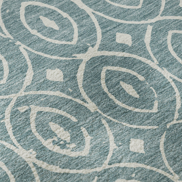 Dalyn The Reserve TR12 Turquoise Rug color swatch