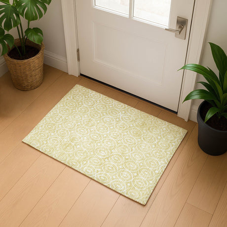 Dalyn The Reserve TR12 Wheat Rug shown in a room