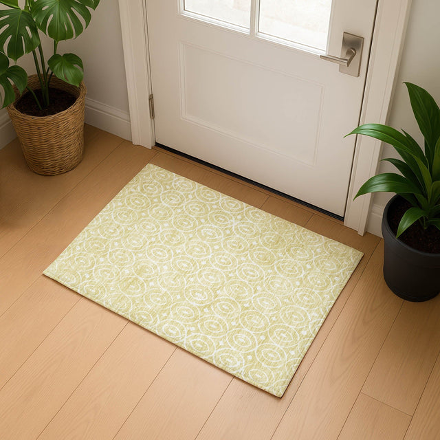 Dalyn The Reserve TR12 Wheat Rug shown in a room
