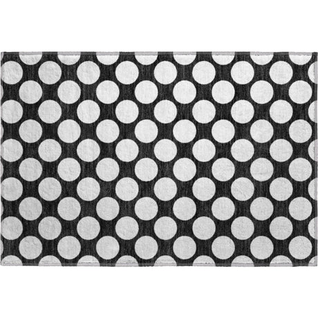 Dalyn The Reserve TR13 Black Rug rectangular rug