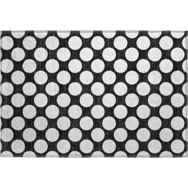 Dalyn The Reserve TR13 Black Rug rectangular rug