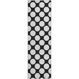 Dalyn The Reserve TR13 Black Rug runner rug