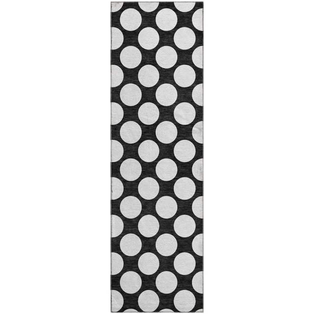 Dalyn The Reserve TR13 Black Rug runner rug