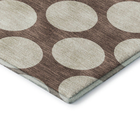 Dalyn The Reserve TR13 Coffee Rug corner detail