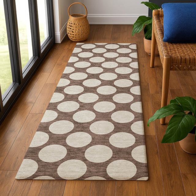 Dalyn The Reserve TR13 Coffee Rug shown in a room