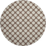 Dalyn The Reserve TR13 Coffee Rug round rug