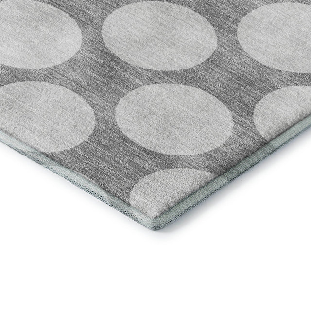 Dalyn The Reserve TR13 Gray Rug corner detail
