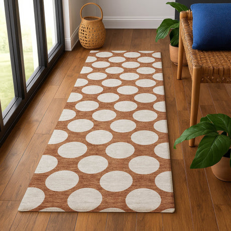 Dalyn The Reserve TR13 Paprika Rug shown in a room