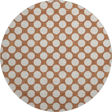 Dalyn The Reserve TR13 Paprika Rug round rug